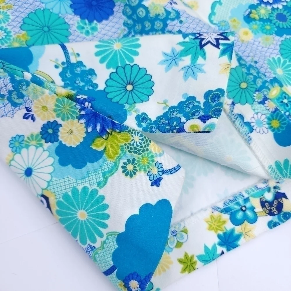 Braetan Blue White Floral Skirt Sz 6 - Picture 2 of 10